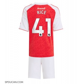 Dječji Nogometni Dres Arsenal Declan Rice #41 Domaci 2025-26 Kratak Rukav (+ Kratke hlače)